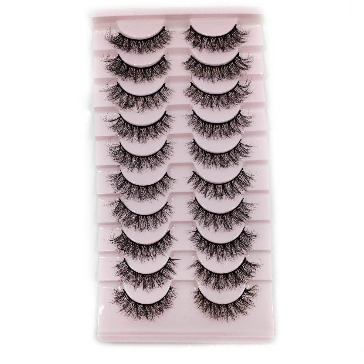 Thick Curl Cross Three - Dimensional Ten Pairs Of False Eyelashes